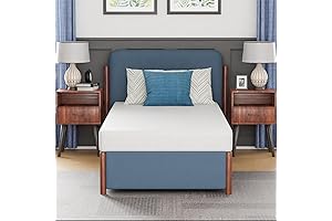 Twin Gel Memory Foam Mattress: Cool Sleep & Comfy Support