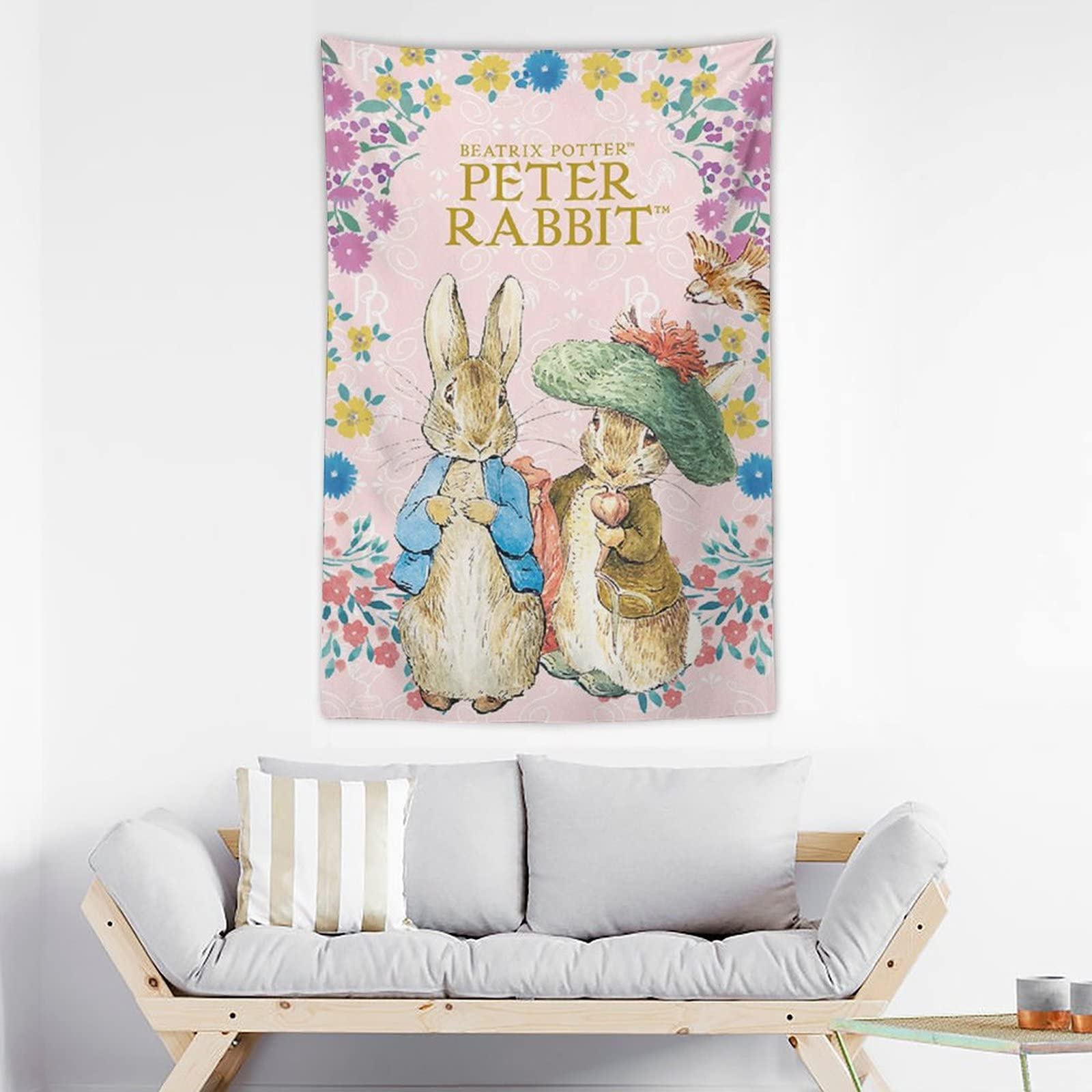 ピーターラビットタペストリー