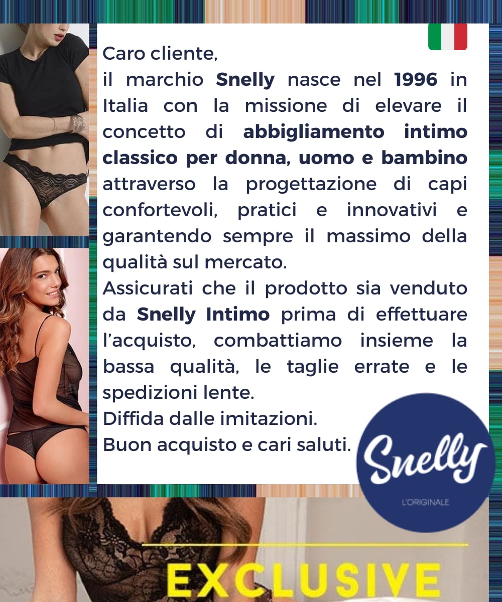 SNELLY Boxer Uomo Mutande in Cotone Morbido e di Alta qualità Pacco da 6-9-12 Paia Bianco o Nero a Vita Bassa con Elastico Interno U706M Intimo Pratico Comodo e di Marca per Benessere e Freschezza