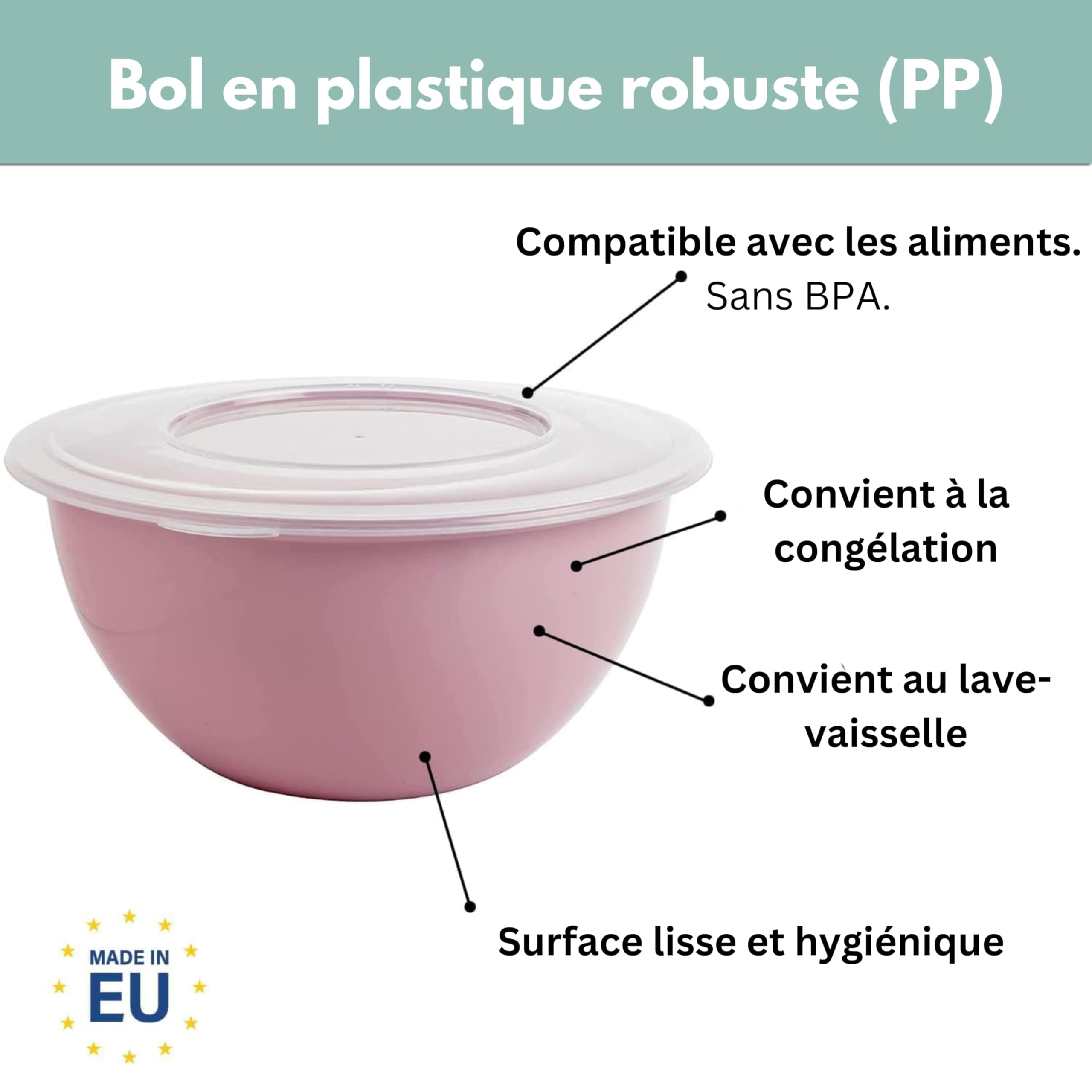 Plasticforte Wasmand deksel Rotan - groen - kunststof - 48L | Leen Bakker