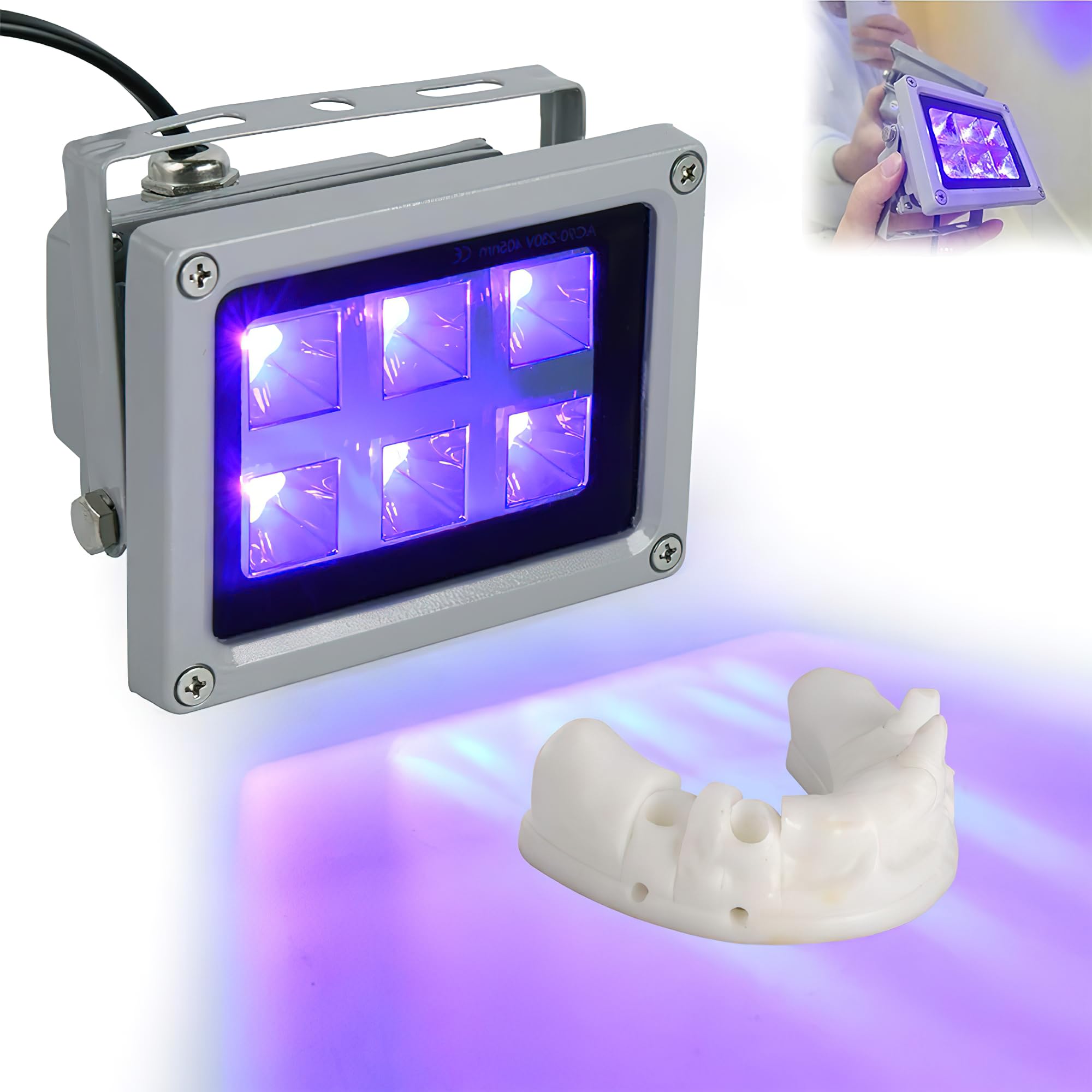 AVEDIA UV Light for Resin Art - UV Lamp Machine, 3D Printer LED Curing Light, SLA/DLP/LCD 3D Printing 405nm LED Lights, Photosensitive Resin Solidify UV Curing Lamp (B0D6FZKHY3) Amazon Price History, Amazon Price Tracker