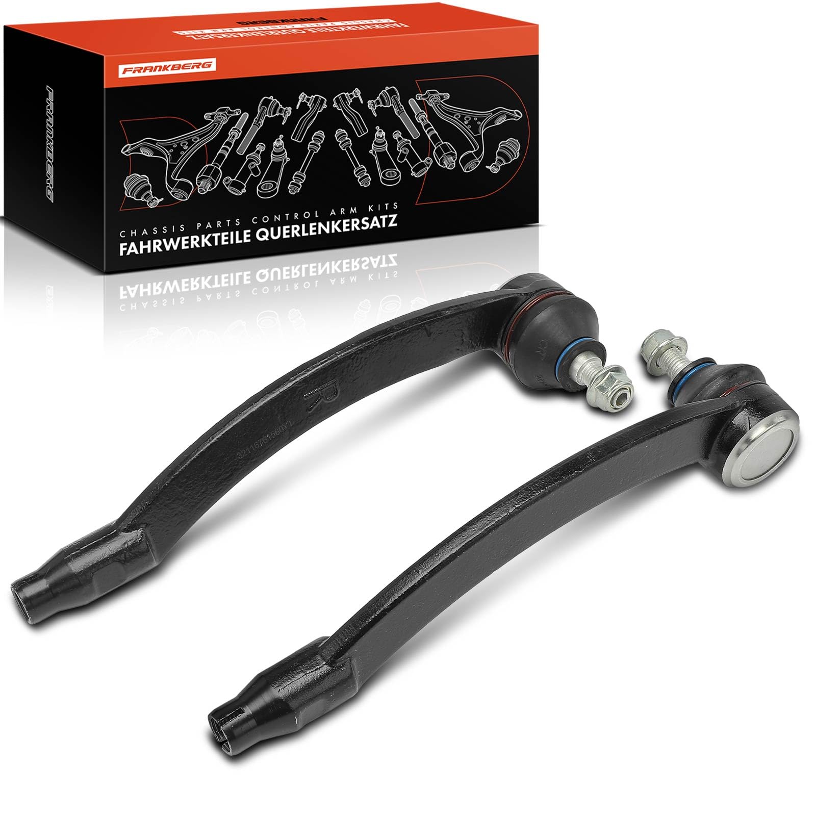 Frankberg 2x Biellette de direction essieu avant gauche droite 32136761559 | Compatible avec: M.i.n.i R50 R53, M.i.n.i cabriolet R52