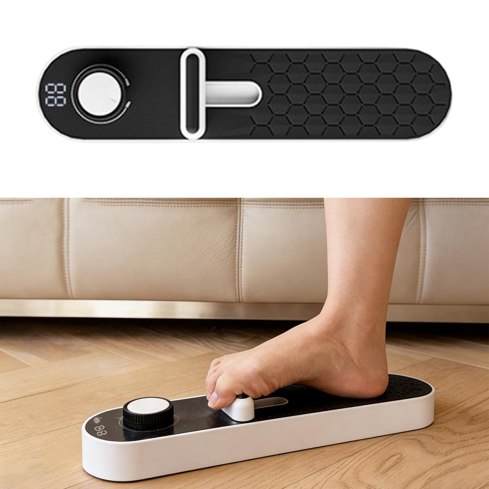 Ejercitador para Pies Aparato Fortalecimiento Arco Plantar Resistencia Ajustable Diseño Ergonómico Material Adecuado Bailarines Adultos Perso, Función de Contador