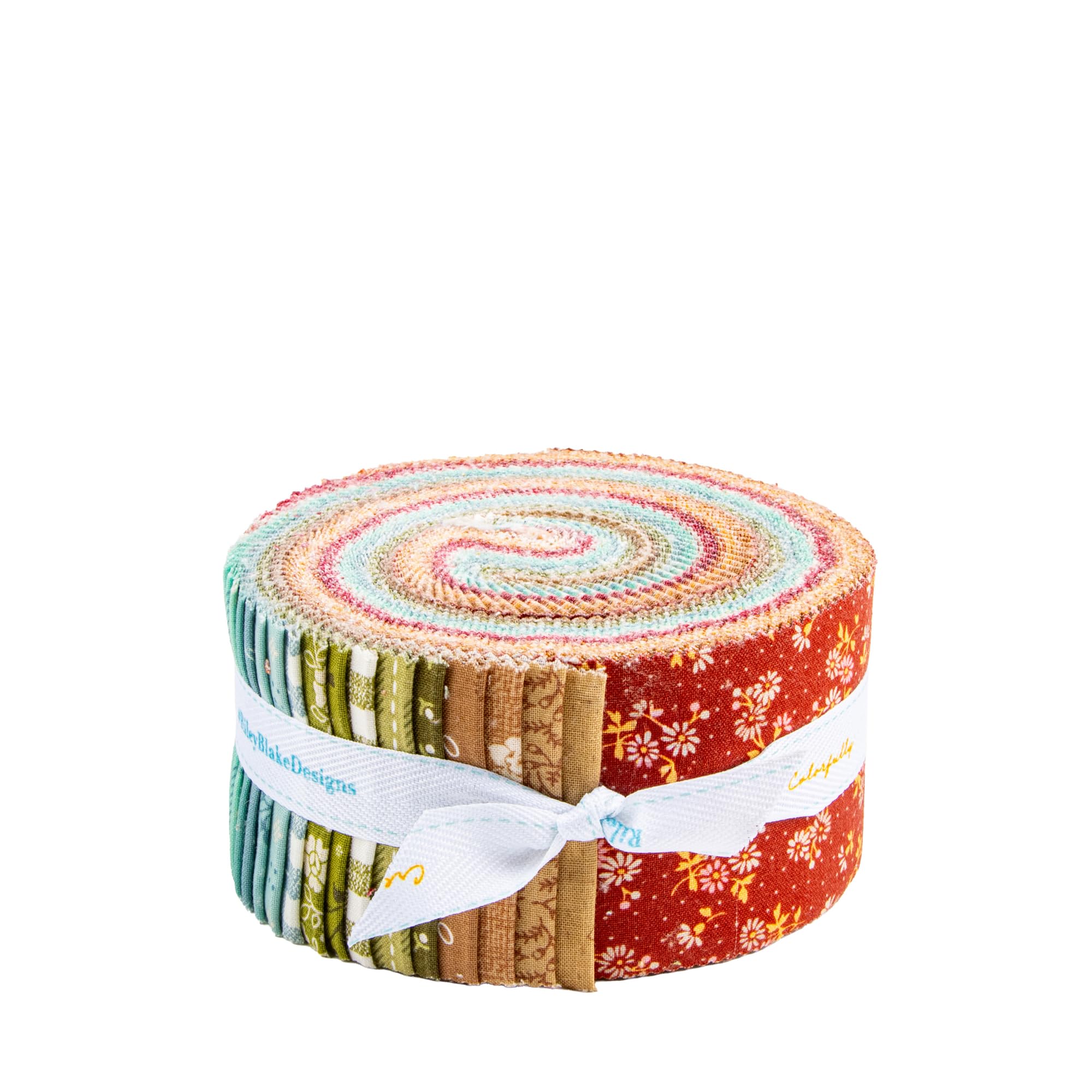 Lori Holt Baked with Love Rolie Polie 40 2.5-inch Strips Jelly Roll Riley Blake Designs RP-17780-40