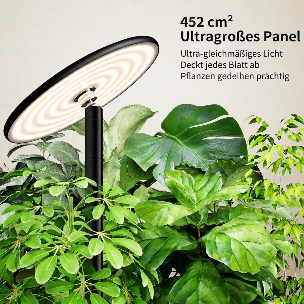 chiphy Lampe de Croissance Horticoles pour Plantes d'Intérieur - 175 cm - 40 W - Spectre Complet - 4000 K - Plante Interieur