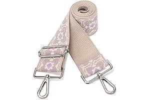 Handbag Strap Replacement - Crossbody, Adjustable Wide Shoulder Strap for Women Guitar Purses