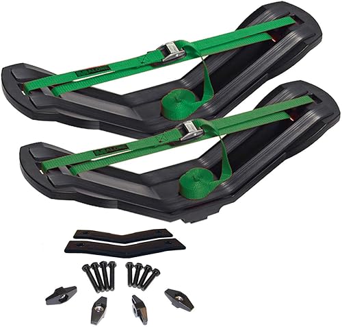 Vista 20 de Malone MPG461B2 MicroSport 2 Remolque de kayak con 2 literas y neumático de repuesto Capacidad de 20 pies/800 libras Totalmente sumergible