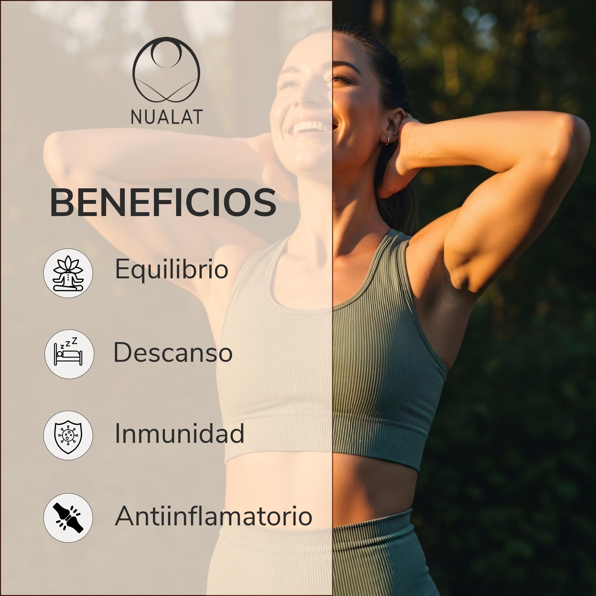 Extracto de Reishi, Ganoderma Lucidum, 420mg, Cápsulas Vegetales, 55% Beta-Glucanos, 5.12% Triterpenos, para Descanso, Inmunidad y Equilibrio Emocional