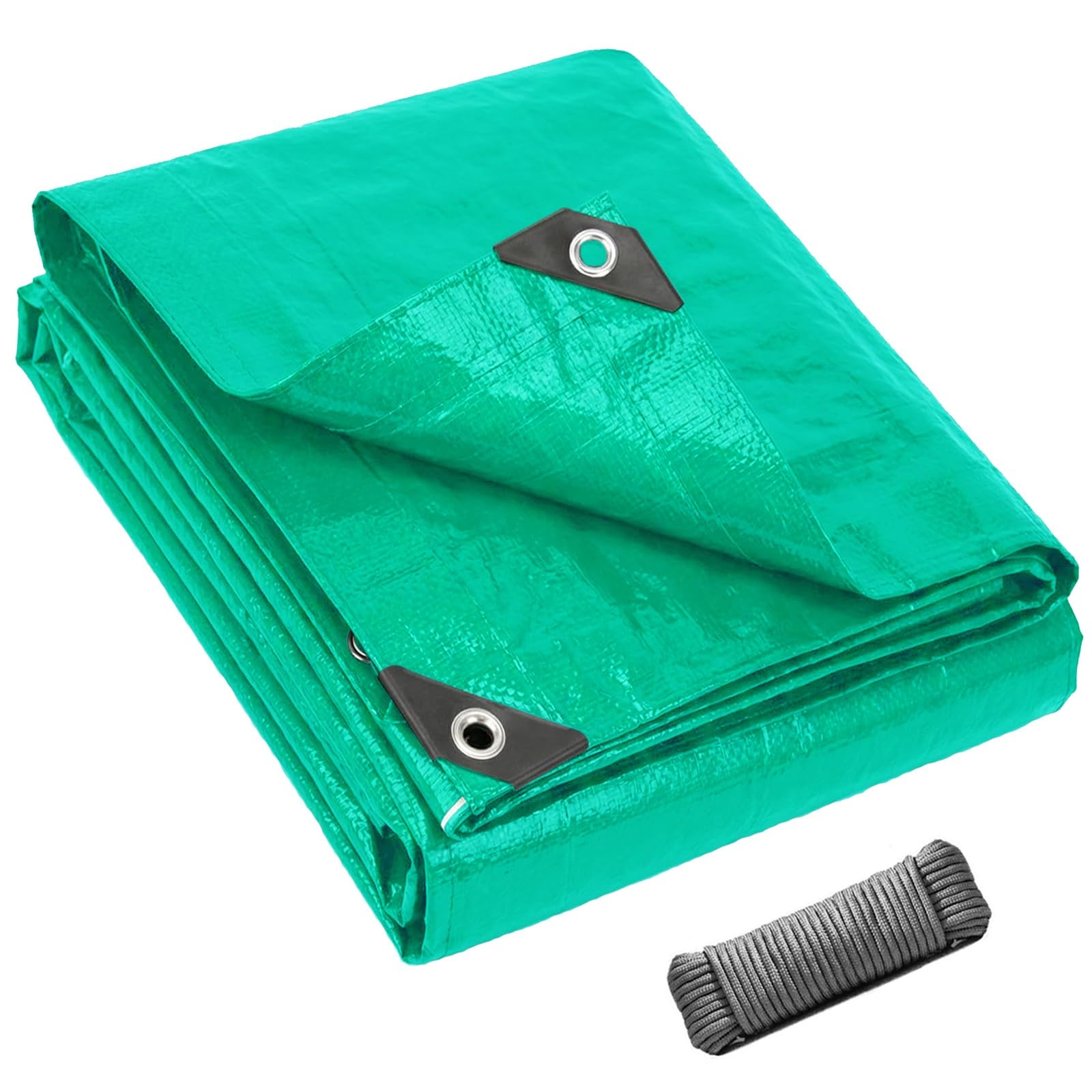 Lona impermeable duradera de alta densidad 180 x 250 cm reforzada