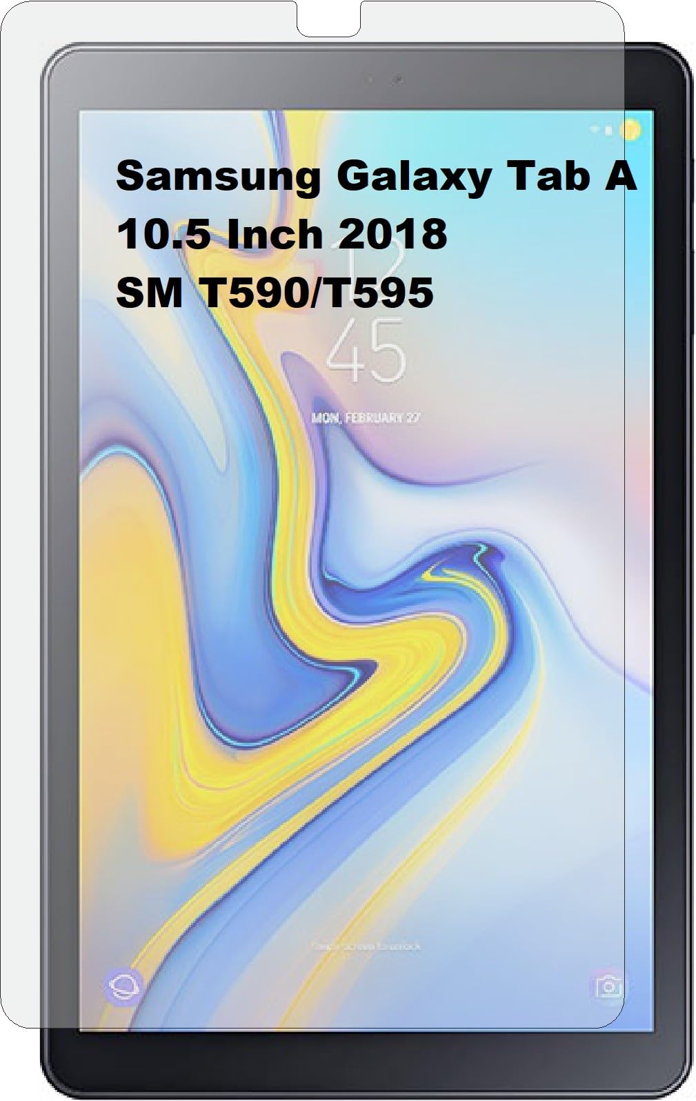 TELTREK Screenguard For Samsung Galaxy Tab A 2018 10.5 Inch (SMT590 WiFi/ SMT595 LTE), Fiber Tempered Glass Screen Protector, Screen Guard for Samsung Tab A 2018 10.5 in (B0CMR1CZJL) Amazon Price History, Amazon Price Tracker