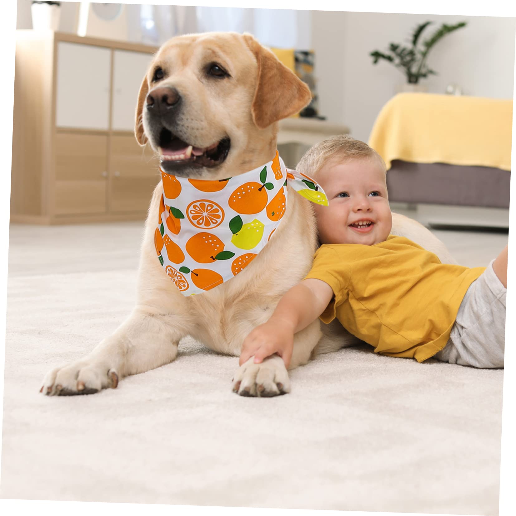 Toddmomy 15pièces Bandanas pour Chiens Et De Écharpes à Motifs Accessoire pour Animaux Prévient Éclaboussures De Nourriture Confortable Et Respirant pour Toutes Occasions
