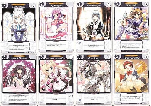 Miniatura 2 de Japanime Games Tanto Cuore | Juego de cartas de construcción de mazos | Juego inspirado en el anime de Japanime Games y Arclight | Con criadas y