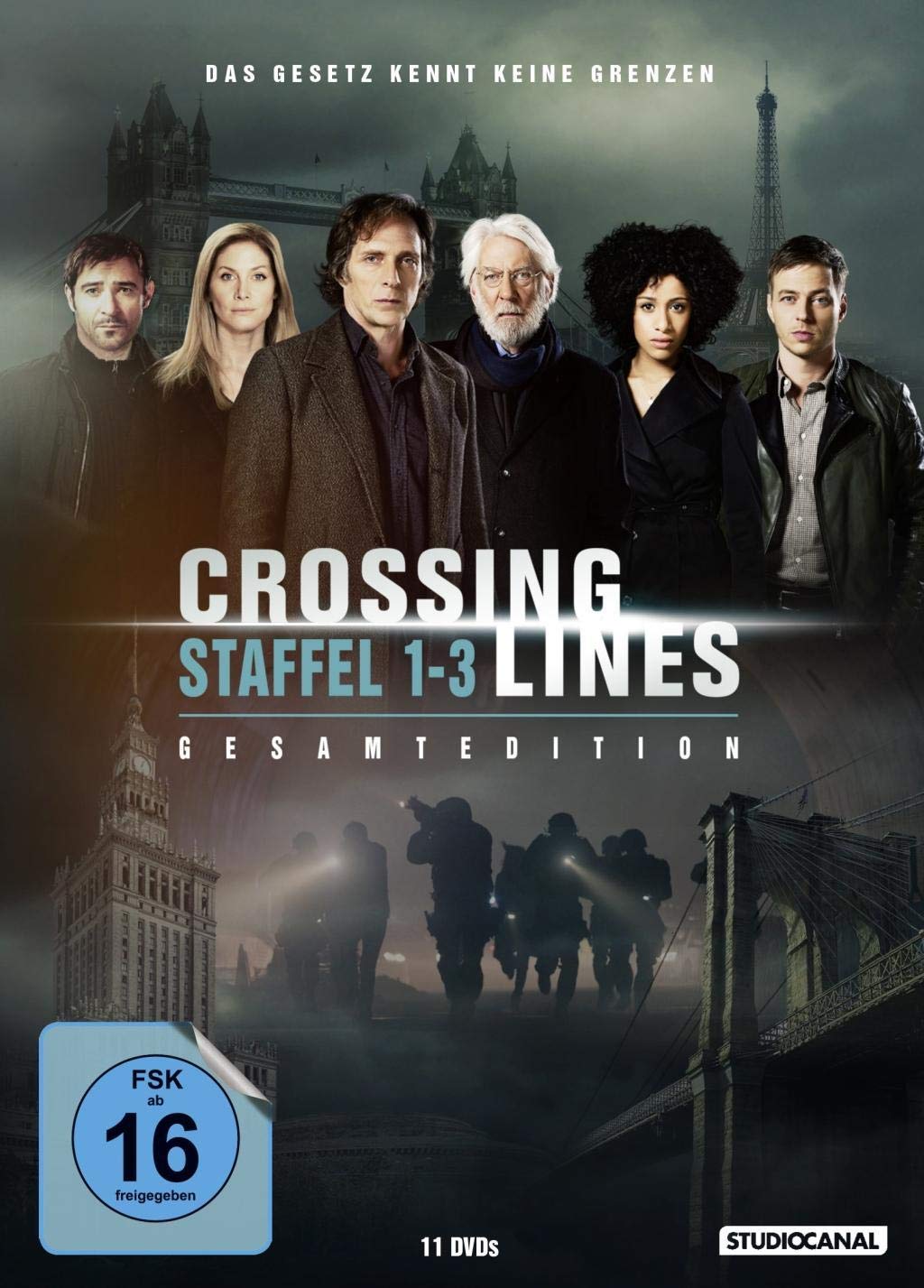 Crossing Lines - Staffel 1-3 - Gesamtedition [11 DVDs]
