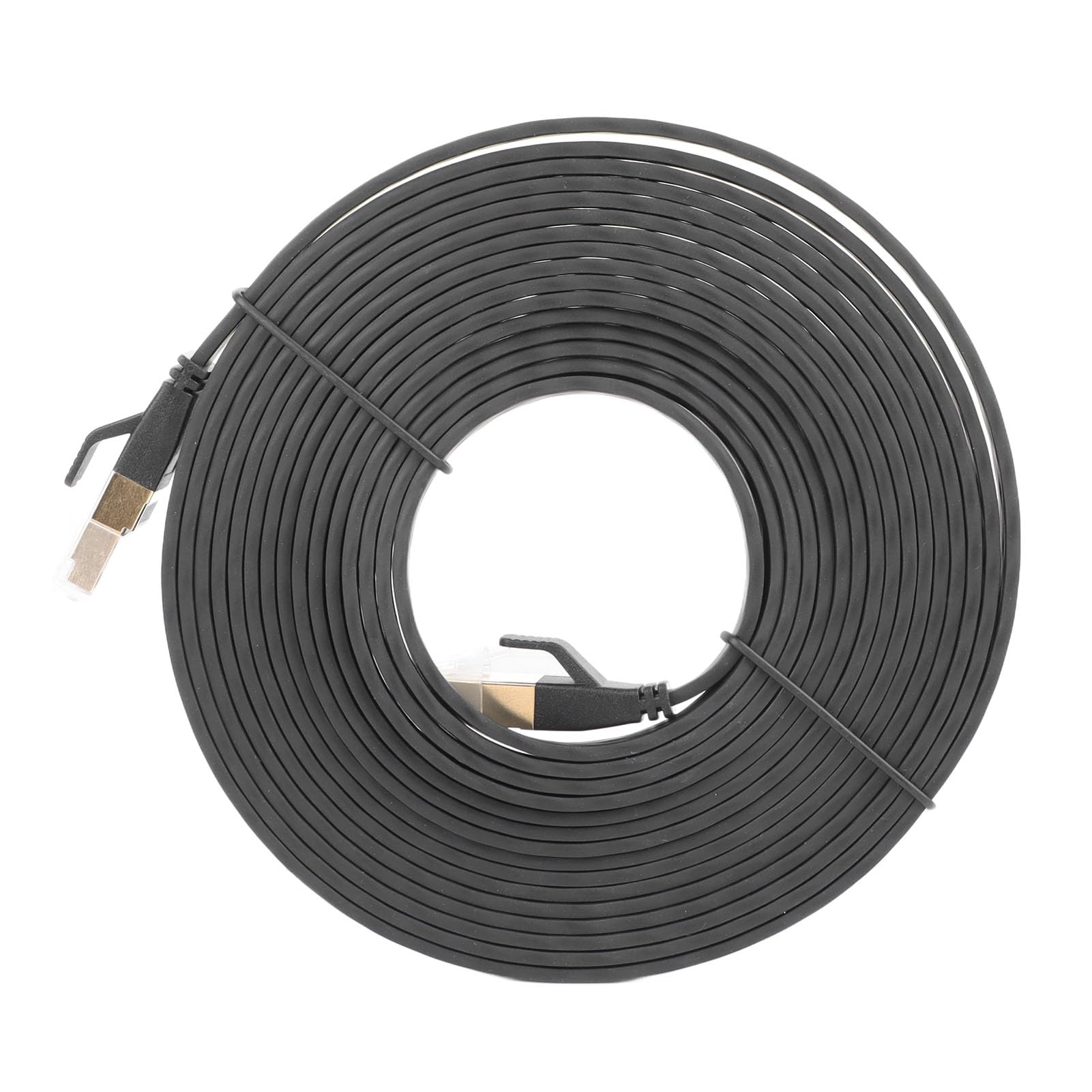 5m Cat 8 Ethernet Cable, 16.4ft 40Gbps Professional Internet Cord, RJ45 Crystal Head Category 8 Network Cable with Flat Design, Double for PC