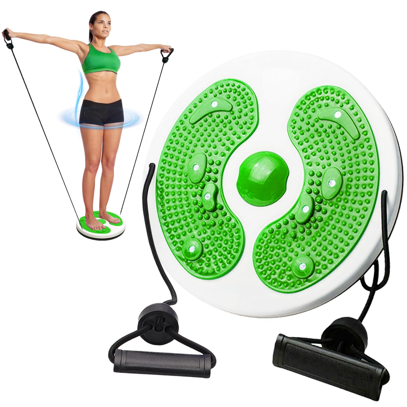 Audasi Waist Sculptor Machine Twist Exercise Disc Waist Twisting Disc Twister Exercise for Waist Waist Whisper Body Shaping Disc Board Home Fitness Gym Equipment for Women Weight Loss