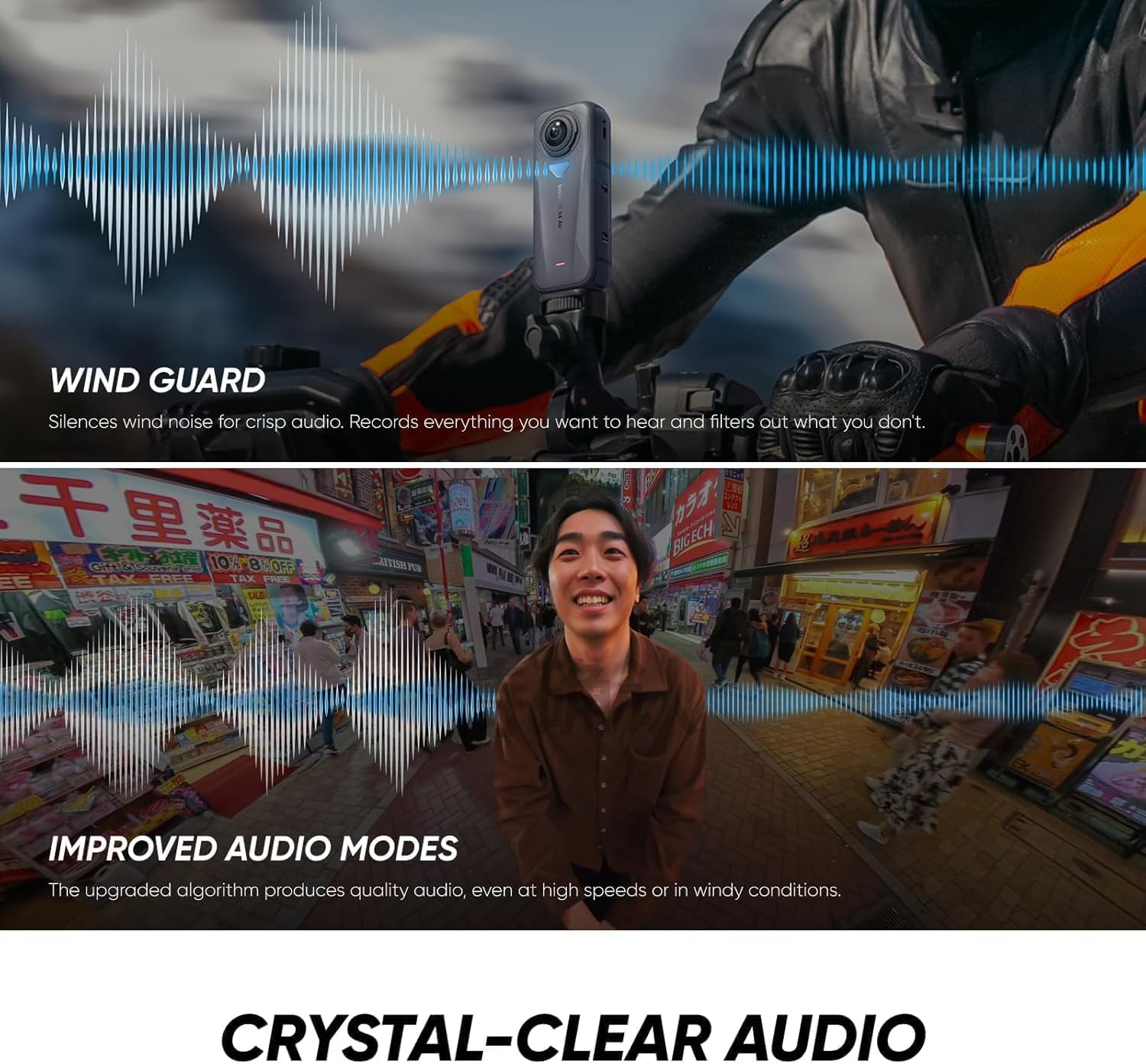 Insta360 X4 Air Essentials Bundle | Lightest 8K 360 Waterproof Action Camera for Epic Adventures, Replaceable Lenses| Bundle Includes Extra Battery, Invisible Selfie Stick, Lens Cap(256GB)