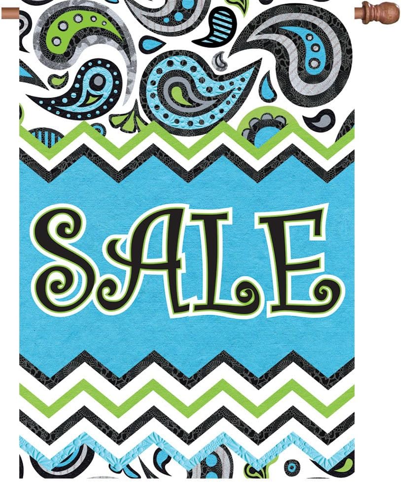 28 IN. FLAG - PAISLEY SALE