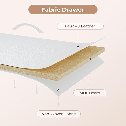 Miniatura 7 de Cómoda con soporte para TV de 65 pulgadas, cómoda de 63 pulgadas de ancho con luces LED y estación de carga, cómoda larga blanca con 12 cajones de