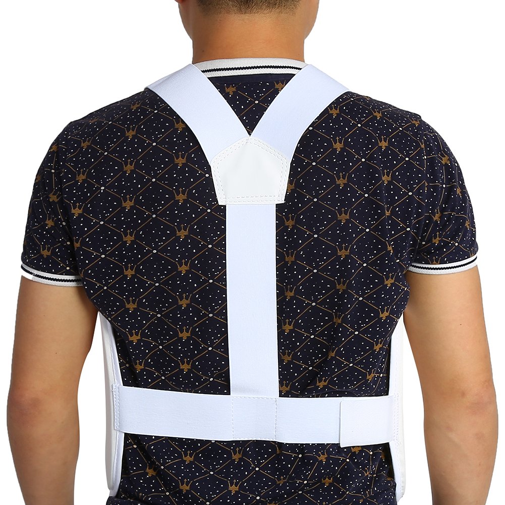 Alomejor Chaleco Protector, Ligero Transpirable Protector Torácico Tela Oxford Acolchada Cierre Frontal Ergonómico for Artes Marciales Taekwondo Karate Entrenamiento Competición Unisex