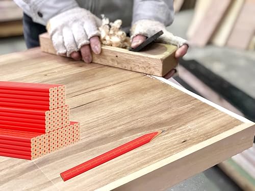 Miniatura 4 de XANADU Lápices de construcción de lápiz de carpintería para herramienta de escritura de carpintería (8 PCS)
