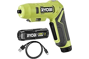 VIGRUE Cordless Screwdriver, Drills & Screwers - 4V Rechargeable Electric Screwdriver with...