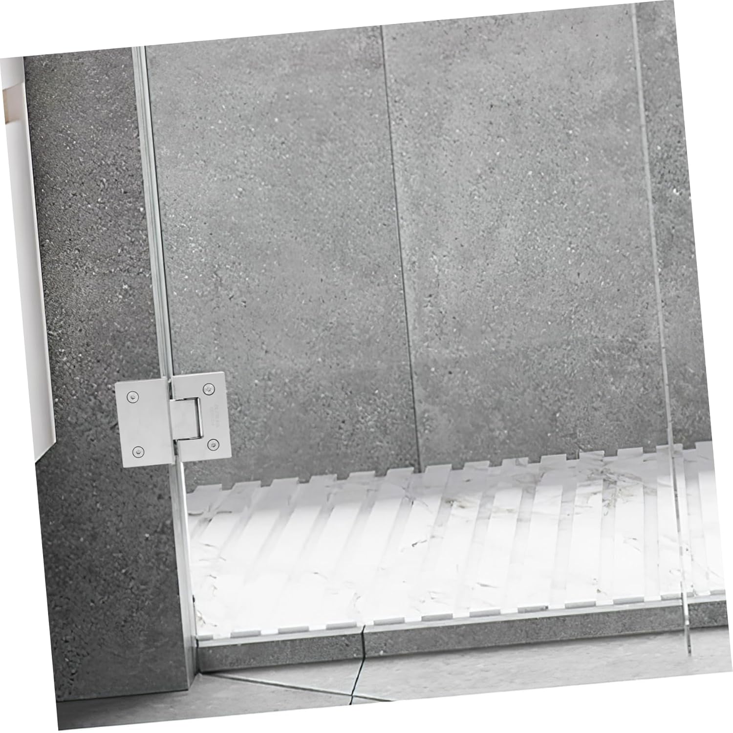 Artibetter Bathroom Partition Hardware Shower Door Hinge Easy Installation Shower Door Pivot Hinge