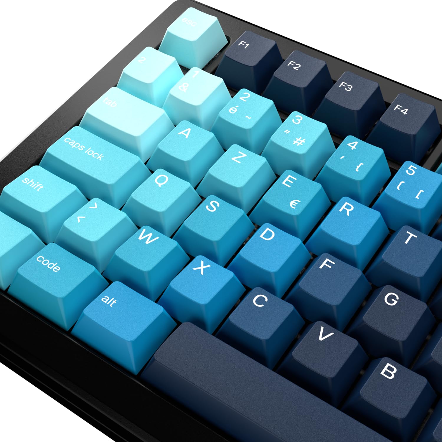 GLORIOUS GPBT Nakładki AZERTY PBT Cherry (Celestial Ice)