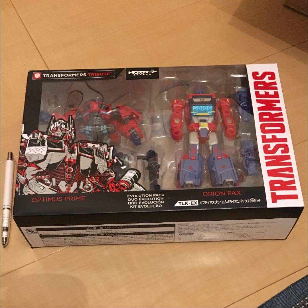 Takara Tomy - トランスフォーマー TLK-EX オプティマスプライム&amp;オライオンパックス 2体 Amazon.co.jp: 【Amazon.co.jp限定】 トランスフォーマー TLK-EX