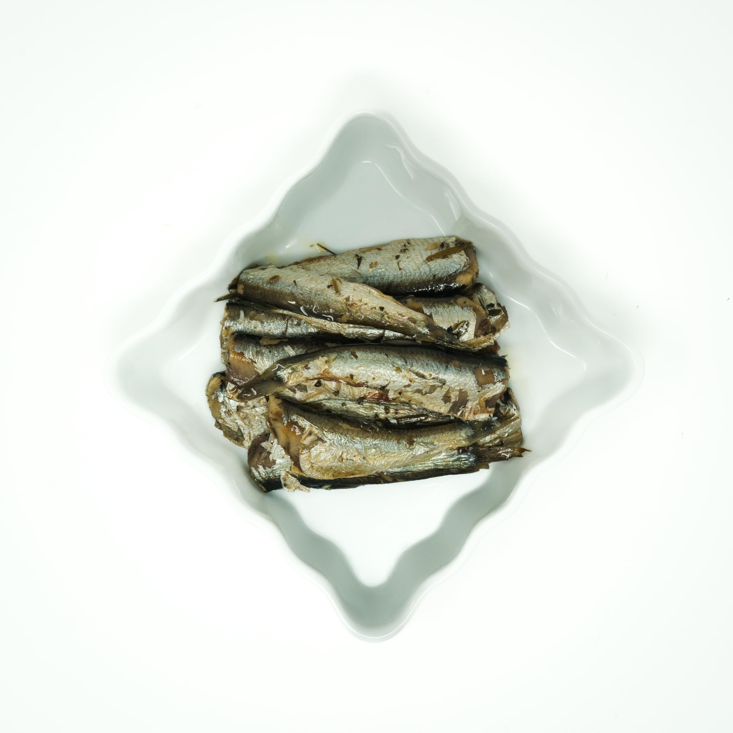 Grilled Catch Wild Caught Brisling Sardines in Olive Oil with Provence Seasoning 5.6-Ounce Cans (Pack of 6)