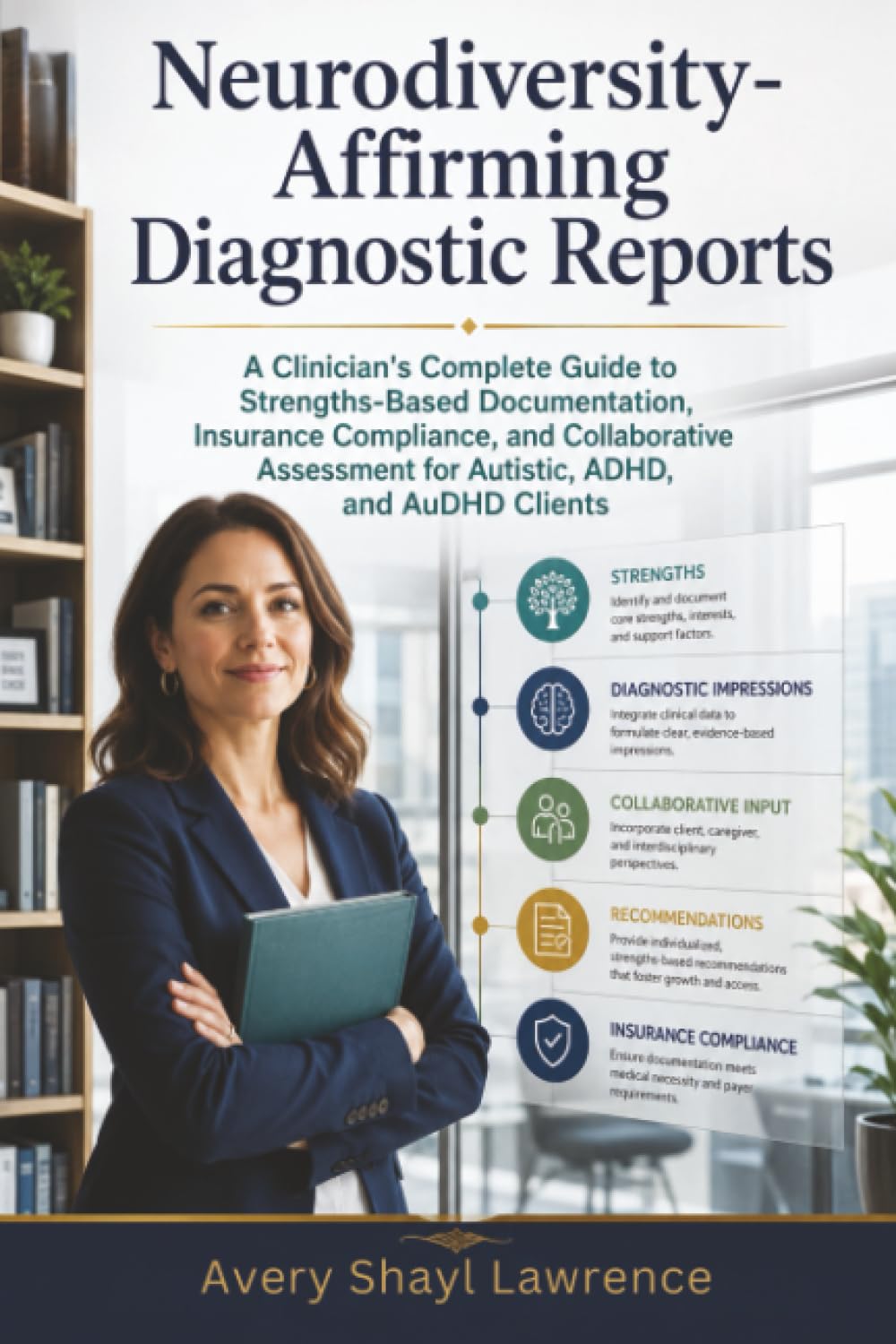Neurodiversity-Affirming Diagnostic Reports: A Clinician's Complete Guide to Strengths-Based Documentation, Insurance Compliance, and Collaborative Assessment for Autistic, ADHD, and AuDHD Clients
