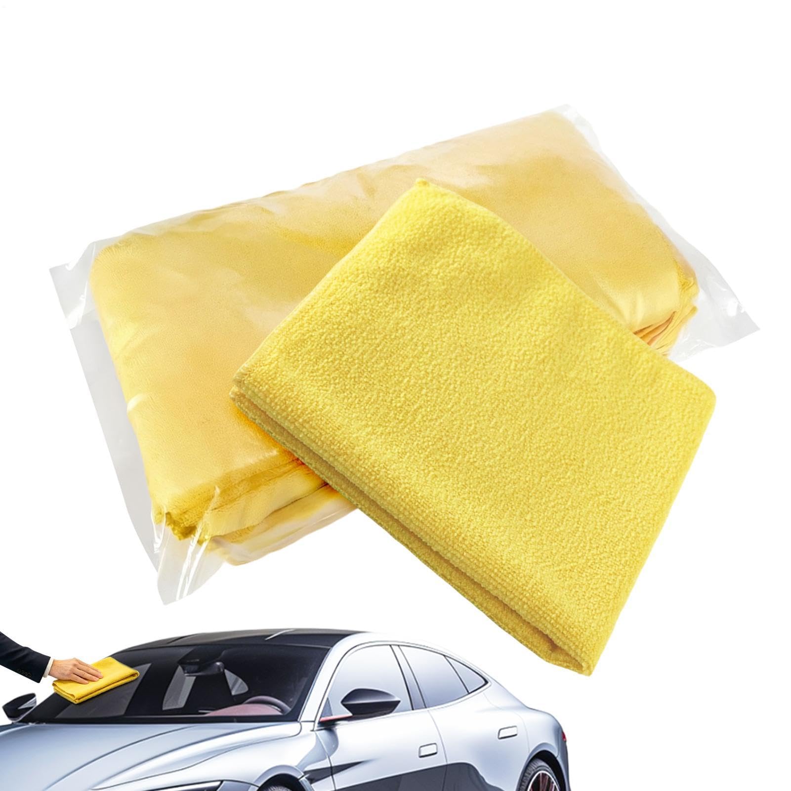 Mikrofaser-Reinigungstuch, saugfähig, fusselfrei, Staubtücher | Auto-Detailing-Tücher für Fahrer, Detailer, Mieter, Zuhause, Büro, Wohnheim, Küche, Bad, Limousinen, SUVs