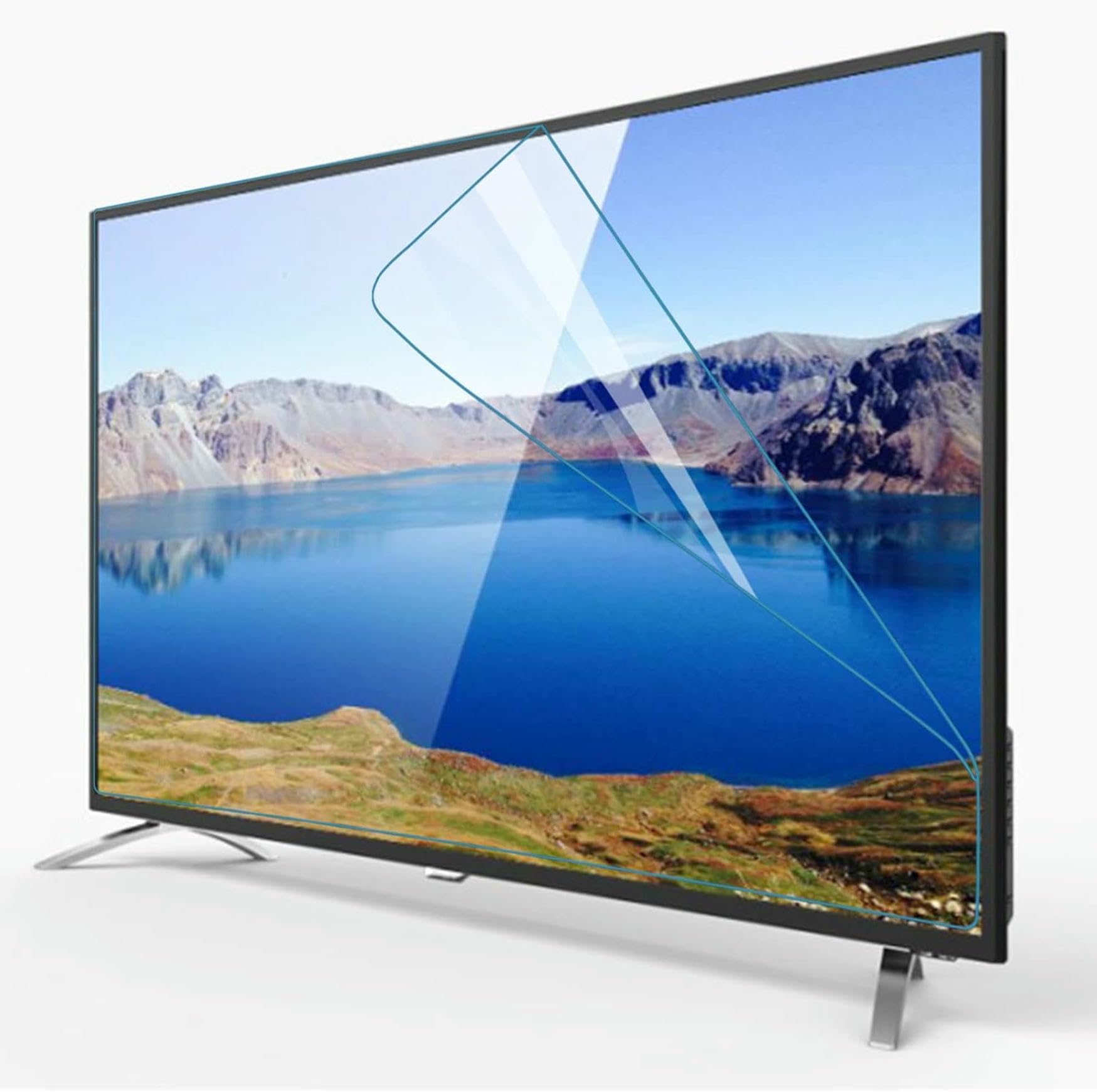 Filtre TV anti-glare contre les reflets et la lumière bleue écran 65"