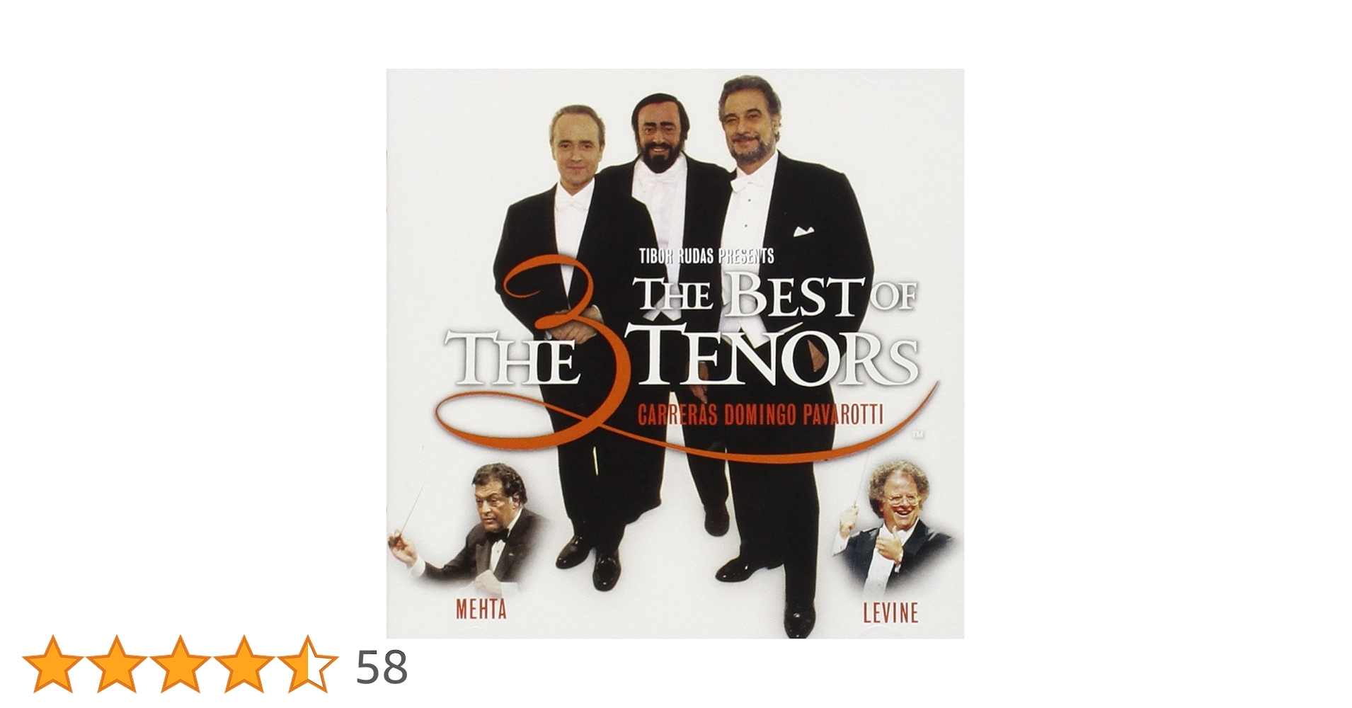 The  Three Tenors黄金の歌声3大テノールの世界 Amazon.co.jp: 永遠の歌声 3大テノールの世界 ( CD3枚組 ) 3OP