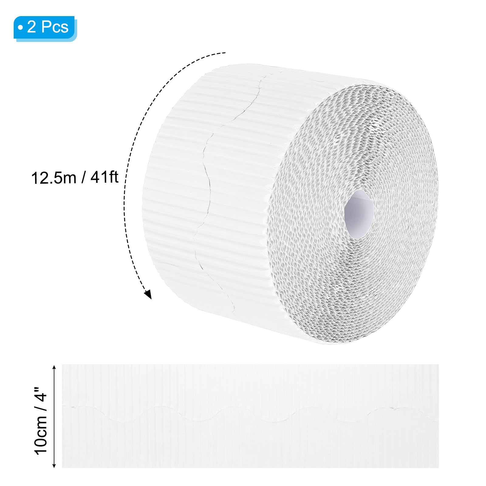 PATIKIL 3.9inch x 164ft Bulletin Board Border - Image 2
