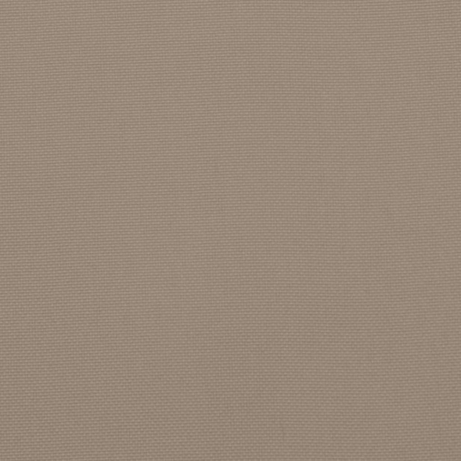 Cuscino per Lettino Prendisole Elegante Resistente Arredi Tessili Esterni Sdraio Decorativo Grigio Talpa (75+105) x50x3 cm in Tessuto Poliestere
