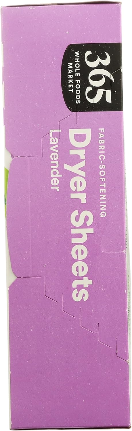 , Fabric-Softening Dryer Sheets, Lavender