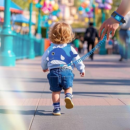 Miniatura 7 de Lehoo Castle Correa para niños pequeños para caminar, correas de bebé para niños pequeños 3 en 1, arnés para niños con correa, correa de seguridad