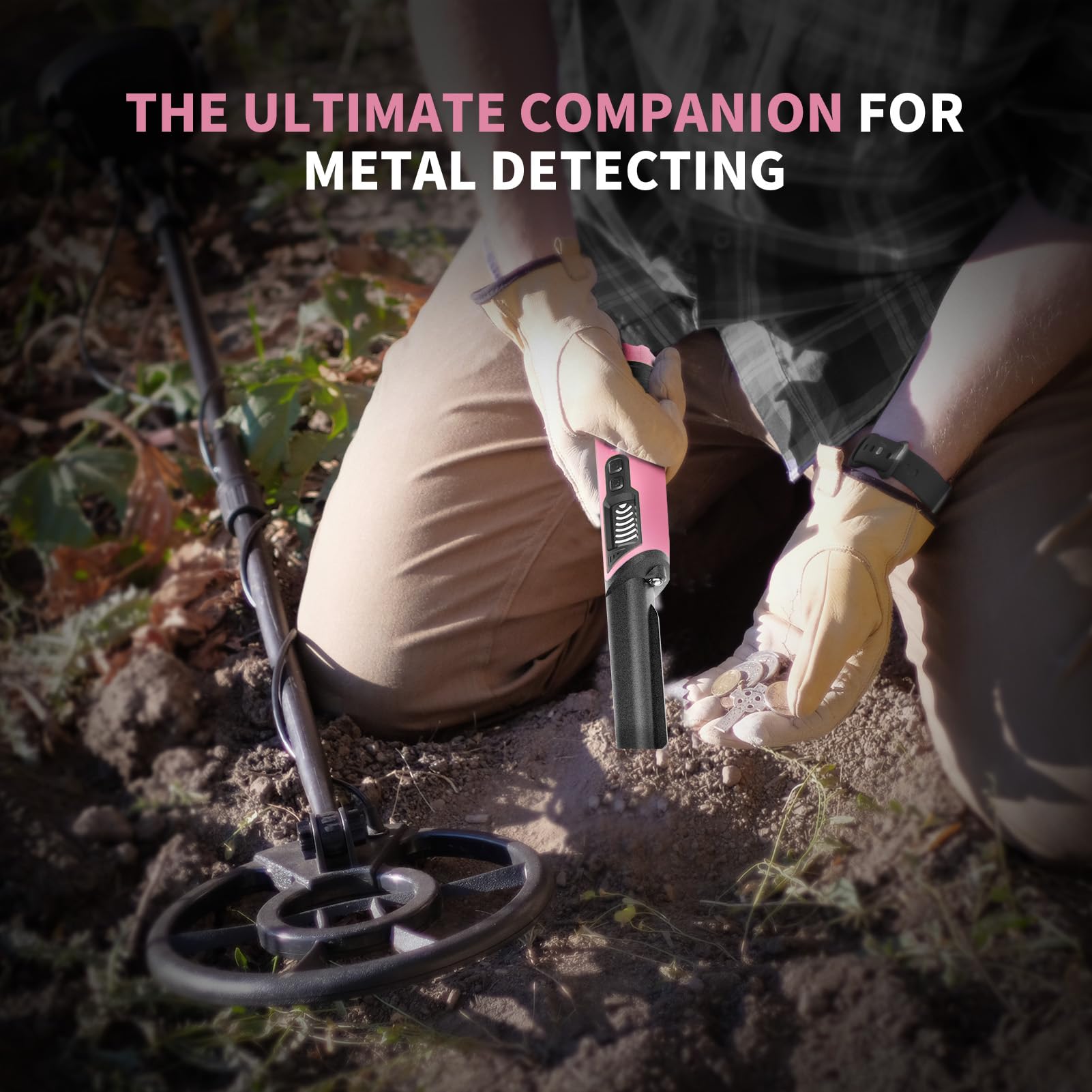 DR.ÖTEK Metal Detector Pinpointer, IP68 Fully Waterproof Handheld Pin DR.ÖTEK Metal Detector Pinpointer, IP68 Fully Waterproof Handheld Pin
