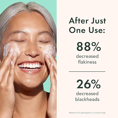 Miniatura 5 de Rael Lavado facial, Miracle Clear - Limpiador exfoliante suave con ácido succínico y minerales, cuidado de la piel coreano (5 fl oz)