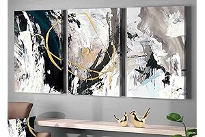 GIFTTWART Framed Wall Art for Bedroom Black and White Canvas Artwork for Walls