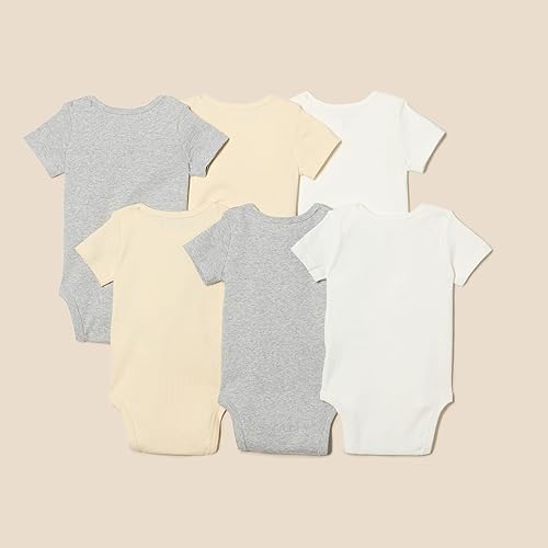 Miniatura 2 de Tienda Essentials Body de manga corta para bebé, paquete de 6