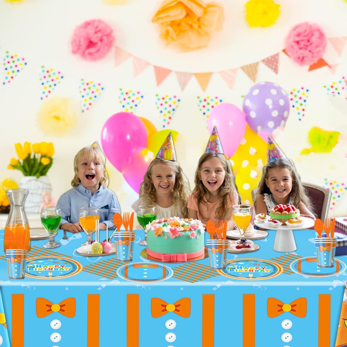 81Pcs English Teacher Party Tableware Set English Teacher Party Decoration English Teacher Birthday Party Supplies - Image 4