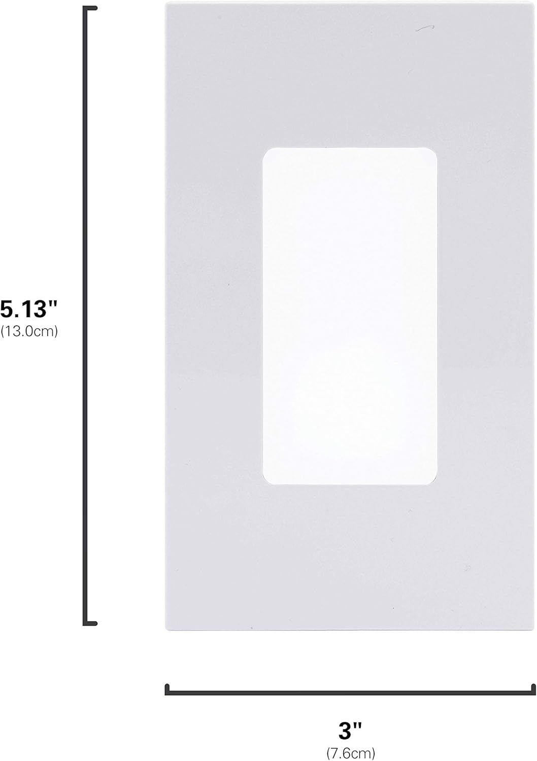 White SlimLine LED Night Light with Dusk to Dawn Sensor