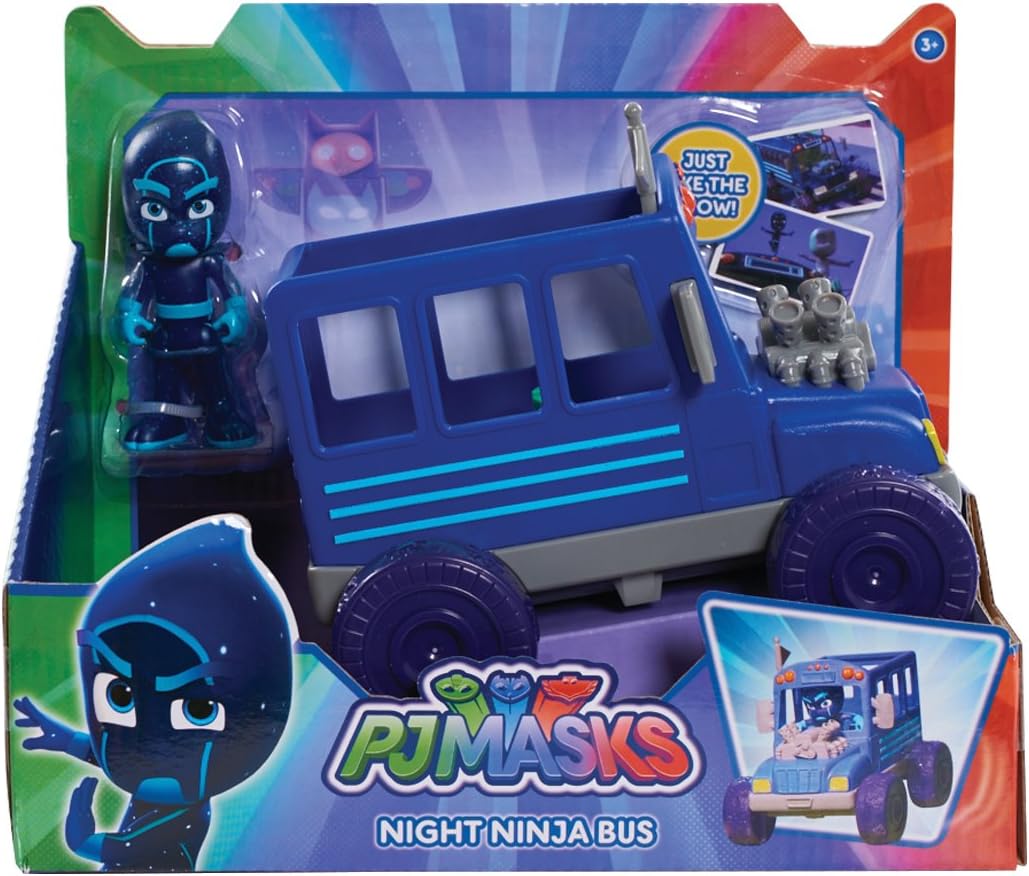 PJ Mask 24575 Fahrzeug & Figur Nacht Ninja Bus Amazon.de Spielzeug