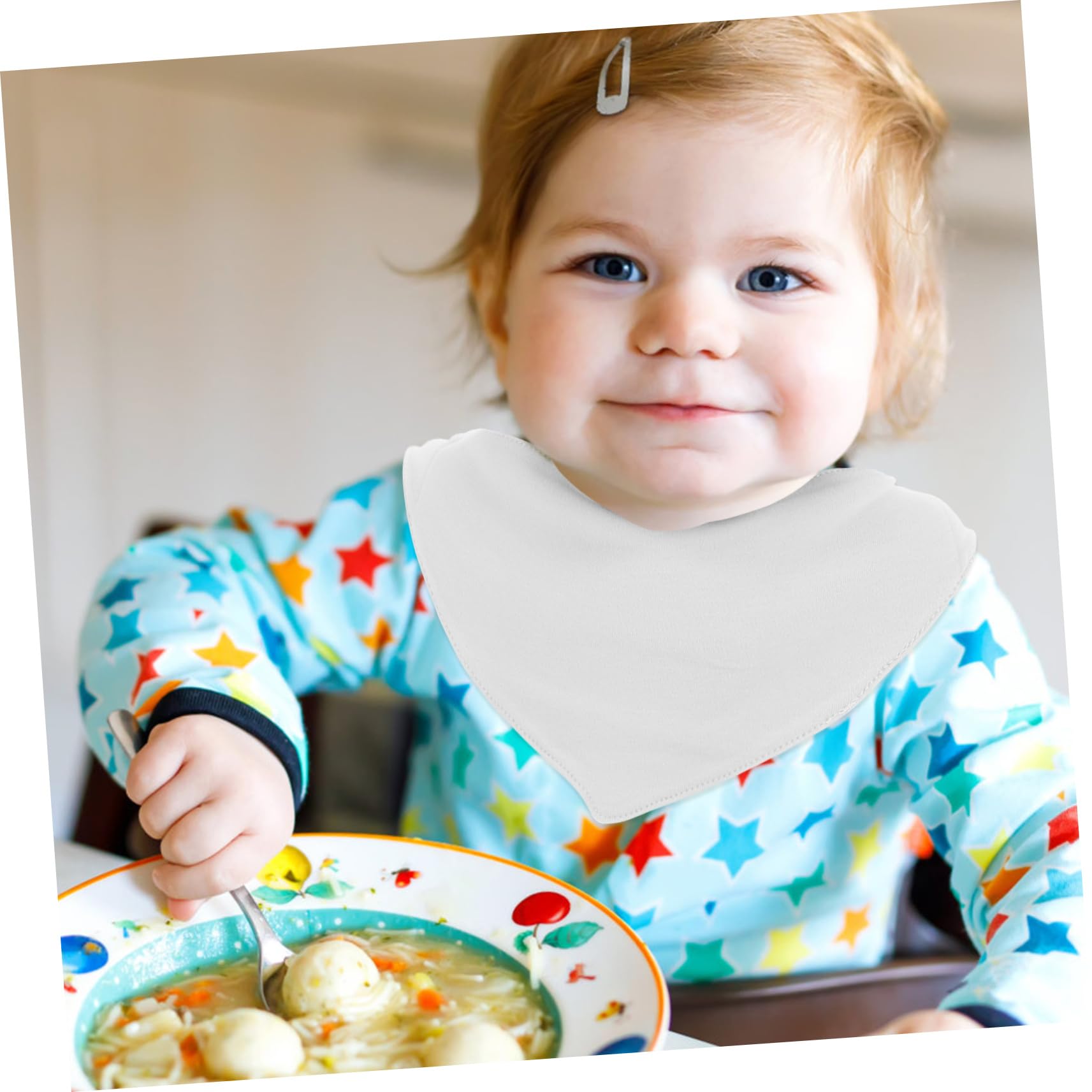 TOYANDONA 15pezzi Bavaglini Assorbenti Cotone Per Morbidi e Leggeri Per Mesi Facili Da Lavare e Asciugare Perfetti Per Svezzamento e Protezione Durante Pasti