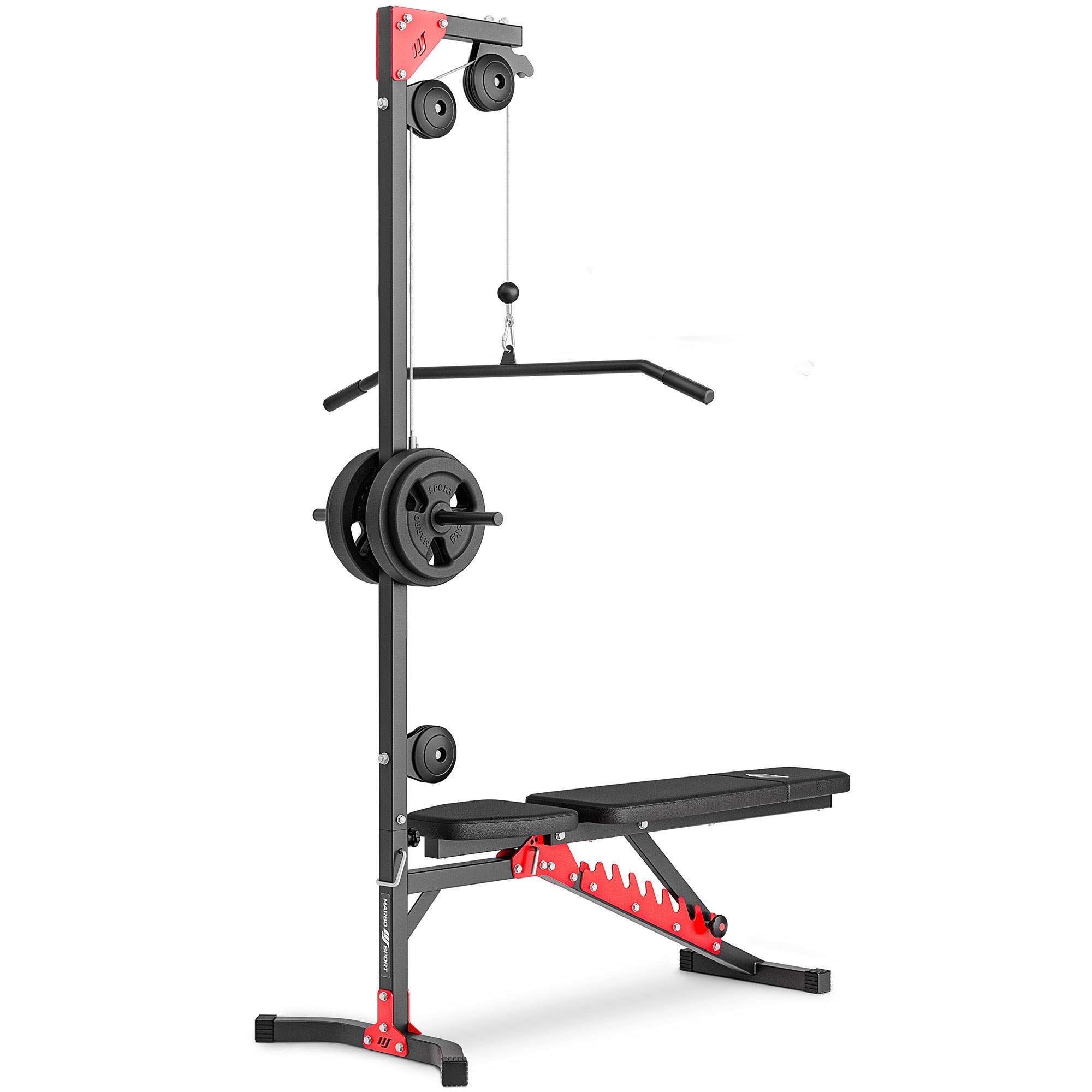 Marbo Sport Estación de jalón lateral es compatible con los equipos deportivos de la serie Marbo Home (símbolo MH) MH-W104 2.0 | Made in EU