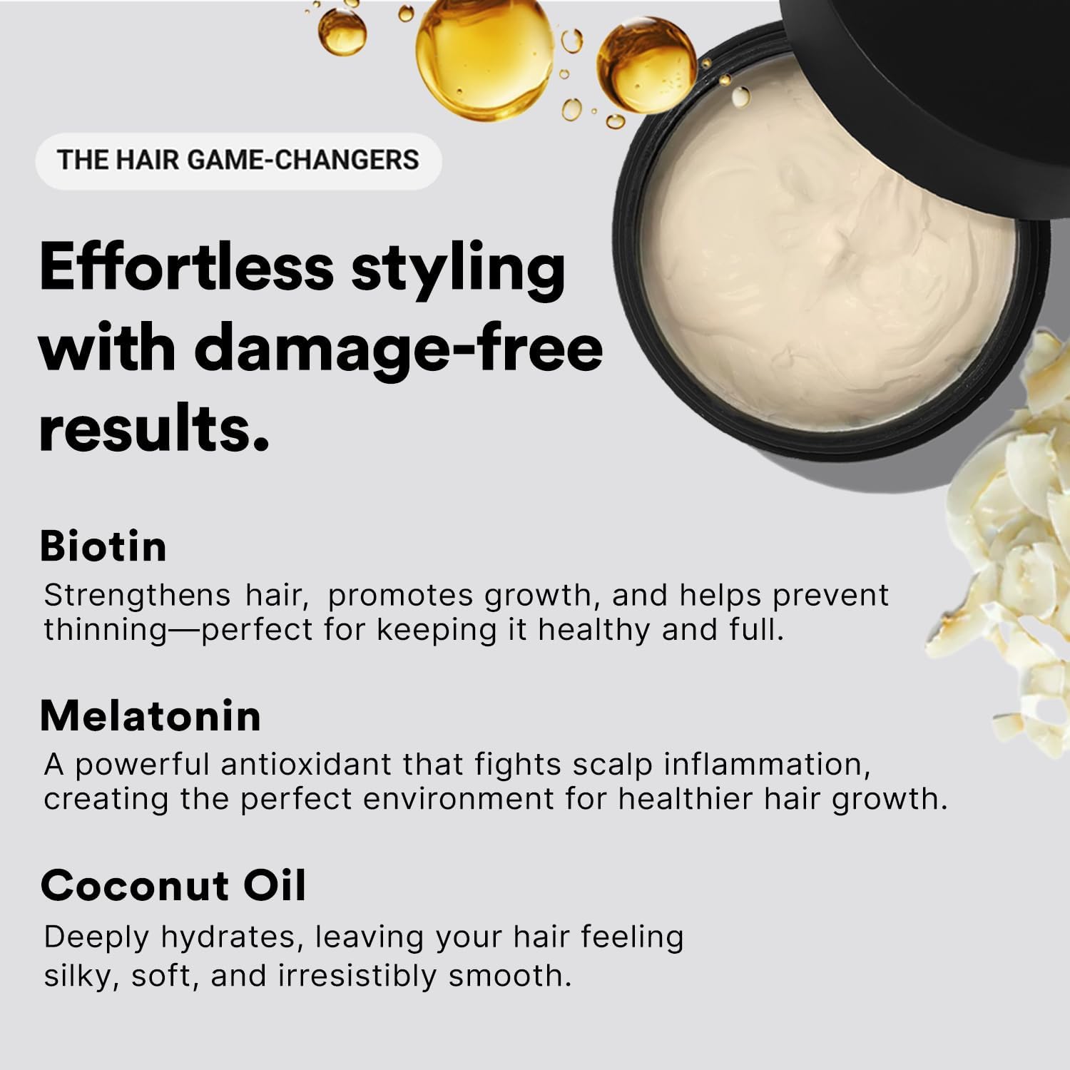 Matte Hair Paste – Starker Halt, Kein Glanz, Lang anhaltende Definition & Textur, Nicht fettende Styling-Paste für Männer, Keine Schuppen, Für alle Haartypen geeignet, Hält das Haar gesund