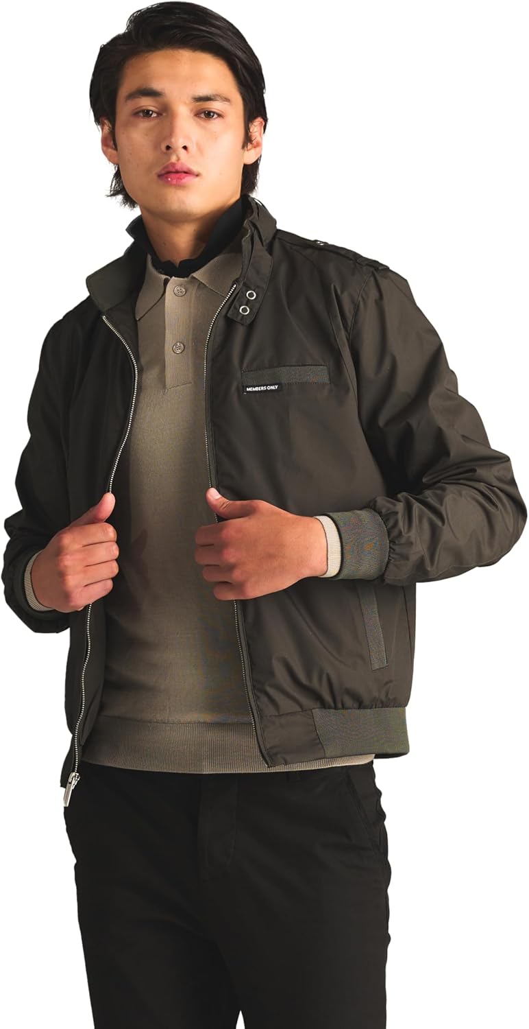 Members Only Original Iconic Racer Jacket for Men | Slim Fit | - Image 2