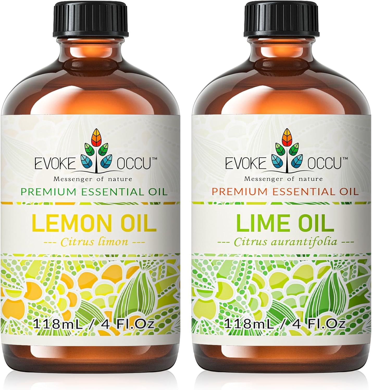EVOKE OCCU Lemon Essential Oil and Lime Essential Oil - 4 Fl Oz