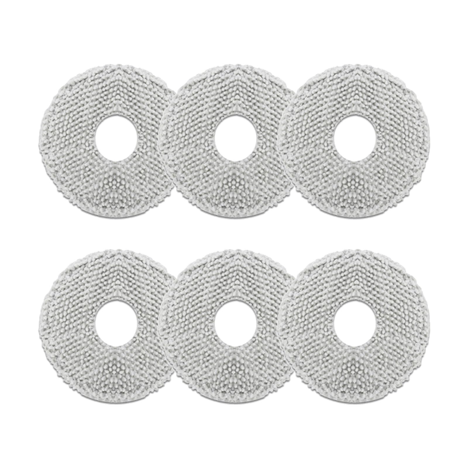 Tsophreniq Replacement Kits for 2 / C101 Robotic Robot Vacuum Side Brushes Hepa Mop Cloth Accessories Rag Holder Cleaner Spare Parts Maintenance Attachments